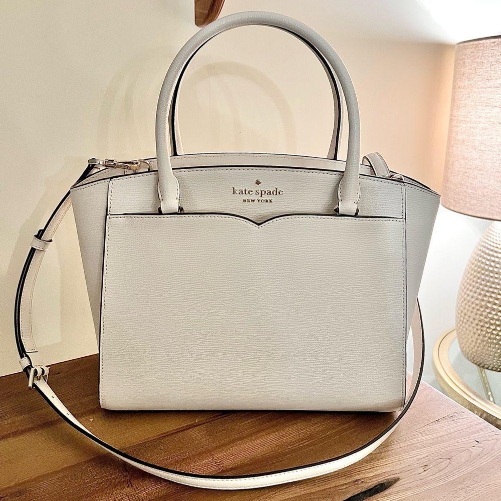 Kate Spade Medium Satchel, Ivory